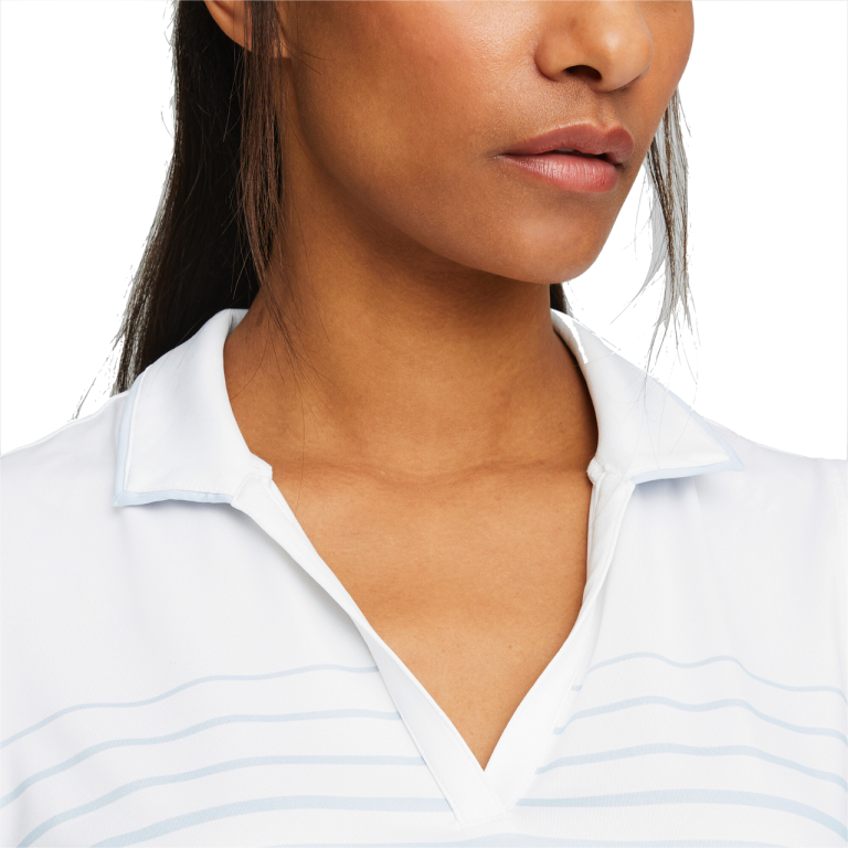 PUMA Golf Puma Womens MATTR Sleeveless Stripe Polo 16 PUMA Golf Puma Womens MATTR Sleeveless Stripe Polo - Image 14