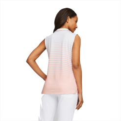 PUMA Golf Puma Womens MATTR Sleeveless Stripe Polo 52 PUMA Golf Puma Womens MATTR Sleeveless Stripe Polo -Brands Shop 537496 05 mod03 16834.1679082957
