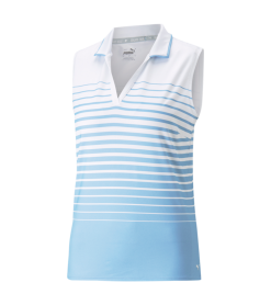 PUMA Golf Puma Womens MATTR Sleeveless Stripe Polo 60 PUMA Golf Puma Womens MATTR Sleeveless Stripe Polo -Brands Shop 537496 08 27254.1679082958