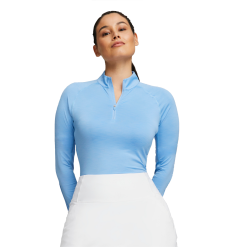 PUMA Golf Puma Womens You-V 1/4 Zip -Brands Shop 537498 05 mod01 53769.1674504654