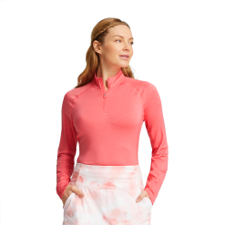 PUMA Golf Puma Womens You-V 1/4 Zip -Brands Shop 537498 06 mod01 06564.1674504644