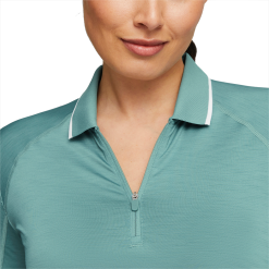PUMA Golf Puma Womens You-V Long Sleeve Polo -Brands Shop 537499 04 mod02 38965.1679083220