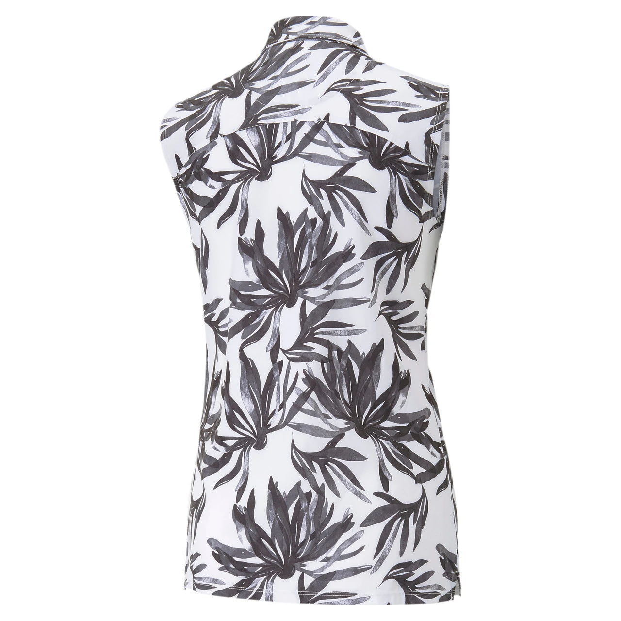 PUMA Golf Puma Womens Palm Sleeveless Polo 6 PUMA Golf Puma Womens Palm Sleeveless Polo - Image 4