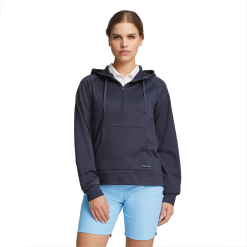 PUMA Golf Puma Womens Hooded Cloudspun 1/4 Zip -Brands Shop 537501 03 mod01 42234.1674514045