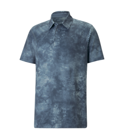 PUMA Golf Puma Cloudspun Dye Stripe Polo