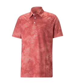 PUMA Golf Puma Cloudspun Dye Stripe Polo -Brands Shop 538755 03 12620.1678996958