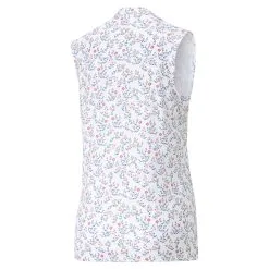 PUMA Golf Puma Womens MATTR Micro Floral Sleeveless Polo 11 PUMA Golf Puma Womens MATTR Micro Floral Sleeveless Polo -Brands Shop 539002 01 bv 69839.1679082775