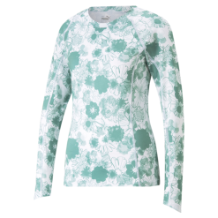 PUMA Golf Puma Womens You-V Lillypad Crew
