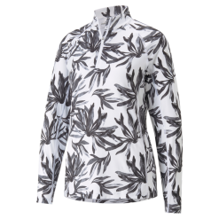 PUMA Golf Puma Womens You-V Palm 1/4 Zip