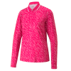 PUMA Golf Puma Womens You-V Whitewater Long Sleeve Polo