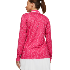 PUMA Golf Puma Womens You-V Whitewater Long Sleeve Polo -Brands Shop 539036 02 mod04 68600.1673979733