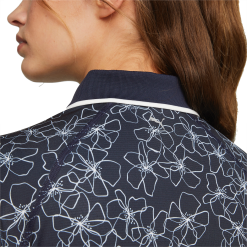 PUMA Golf Puma Womens You-V Island Flower Long Sleeve Polo -Brands Shop 539037 01 mod02 37697.1679083150