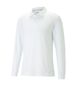 PUMA Golf Puma You-V Long Sleeve Polo -Brands Shop 539106 01 62339.1678999446