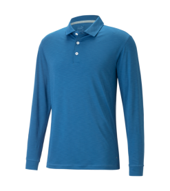PUMA Golf Puma You-V Long Sleeve Polo -Brands Shop 539106 04 99821.1678999446