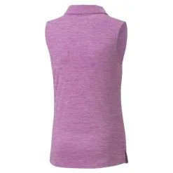PUMA Golf Puma Girls Sleeveless Heather Polo -Brands Shop 579314 23 bv 76493.1665507444