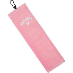 Callaway Golf 16" X 21" Tri-Fold Towel -Brands Shop Callaway Golf 16 x 24 TriFold Towel Pink a 86166.1642027832
