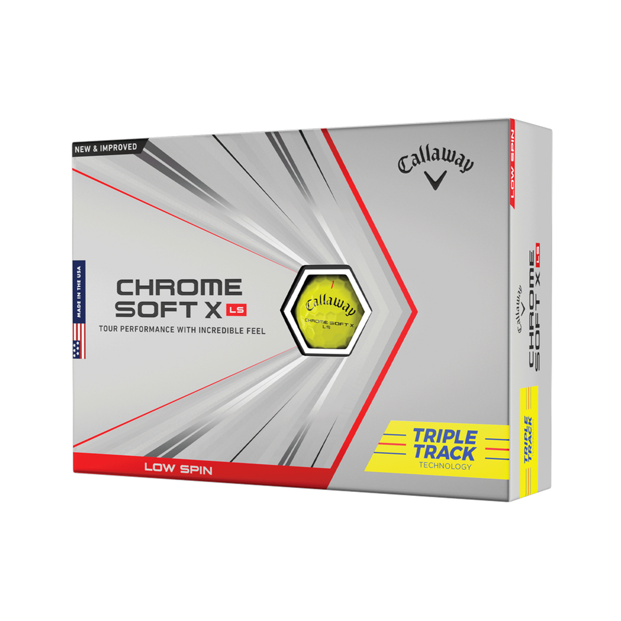 Callaway Chrome Soft X LS Triple Track Dozen Golf Balls 7 Callaway Chrome Soft X LS Triple Track Dozen Golf Balls - Image 5