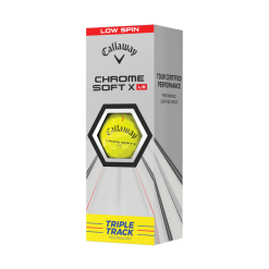 Callaway Chrome Soft X LS Triple Track Dozen Golf Balls 15 Callaway Chrome Soft X LS Triple Track Dozen Golf Balls -Brands Shop Callway Chrome Soft X LS Triple Track Yellow b 71568.1664901962