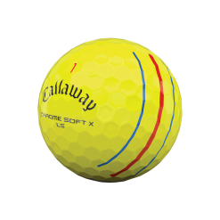 Callaway Chrome Soft X LS Triple Track Dozen Golf Balls 16 Callaway Chrome Soft X LS Triple Track Dozen Golf Balls -Brands Shop Callway Chrome Soft X LS Triple Track Yellow d 41695.1664901962