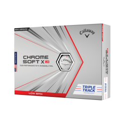 Callaway Chrome Soft X LS Triple Track Dozen Golf Balls