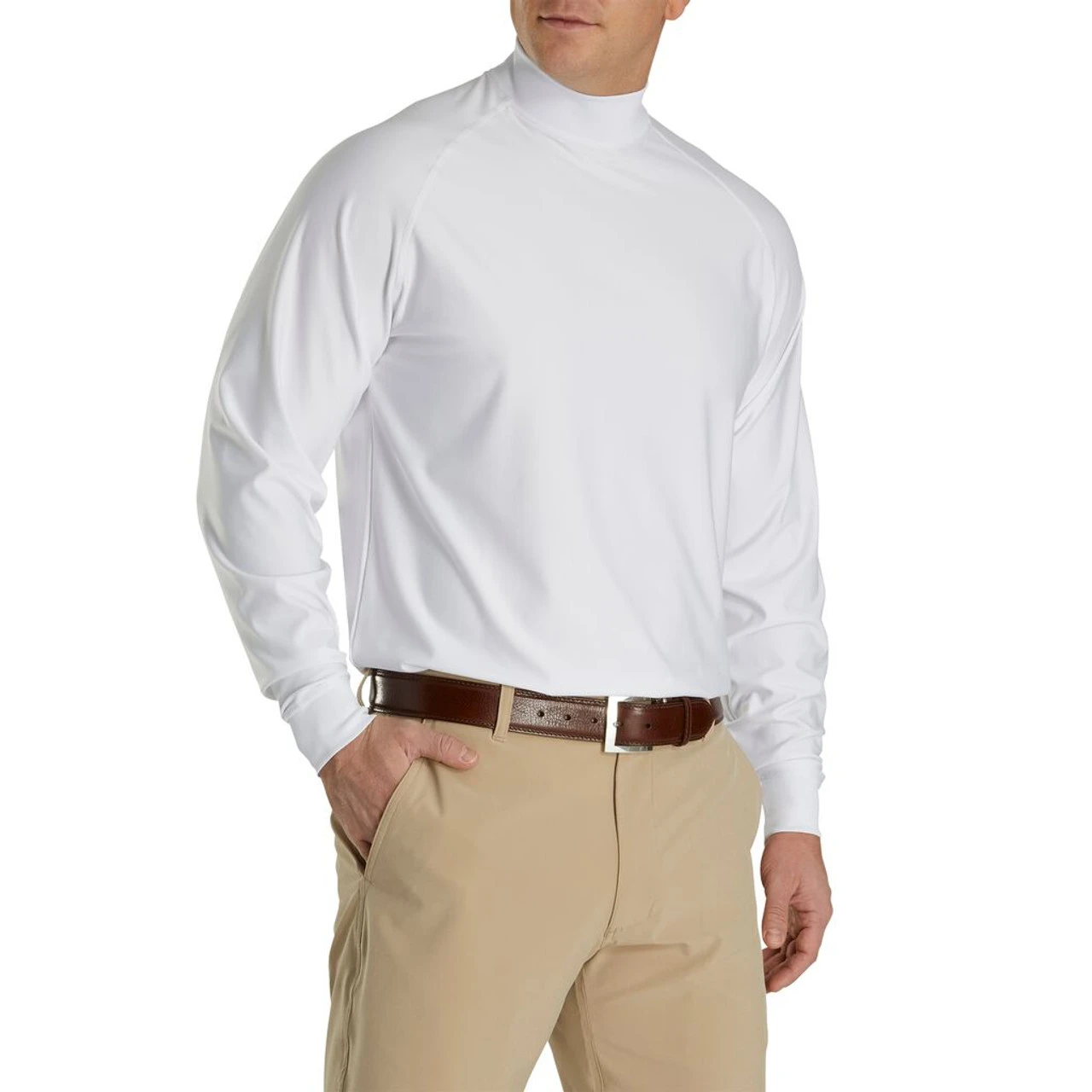 FootJoy Golf FootJoy Performance Long Sleeve Mock 8 FootJoy Golf FootJoy Performance Long Sleeve Mock - Image 6