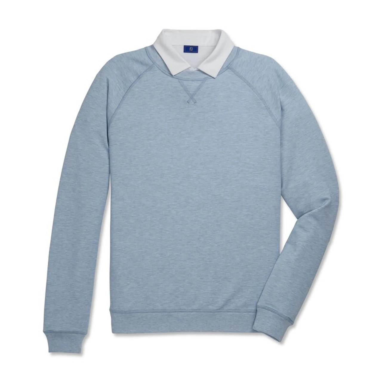 FootJoy Golf FootJoy Drirelease French Terry Crewneck 4 FootJoy Golf FootJoy Drirelease French Terry Crewneck - Image 2