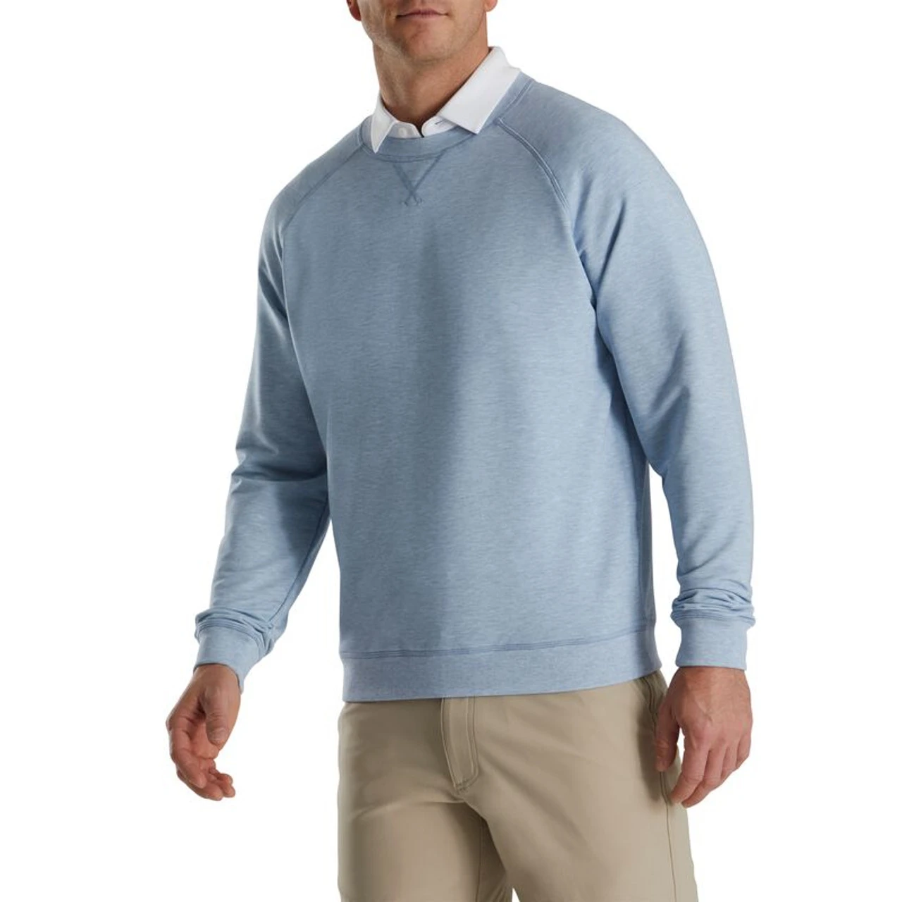 FootJoy Golf FootJoy Drirelease French Terry Crewneck 7 FootJoy Golf FootJoy Drirelease French Terry Crewneck - Image 5