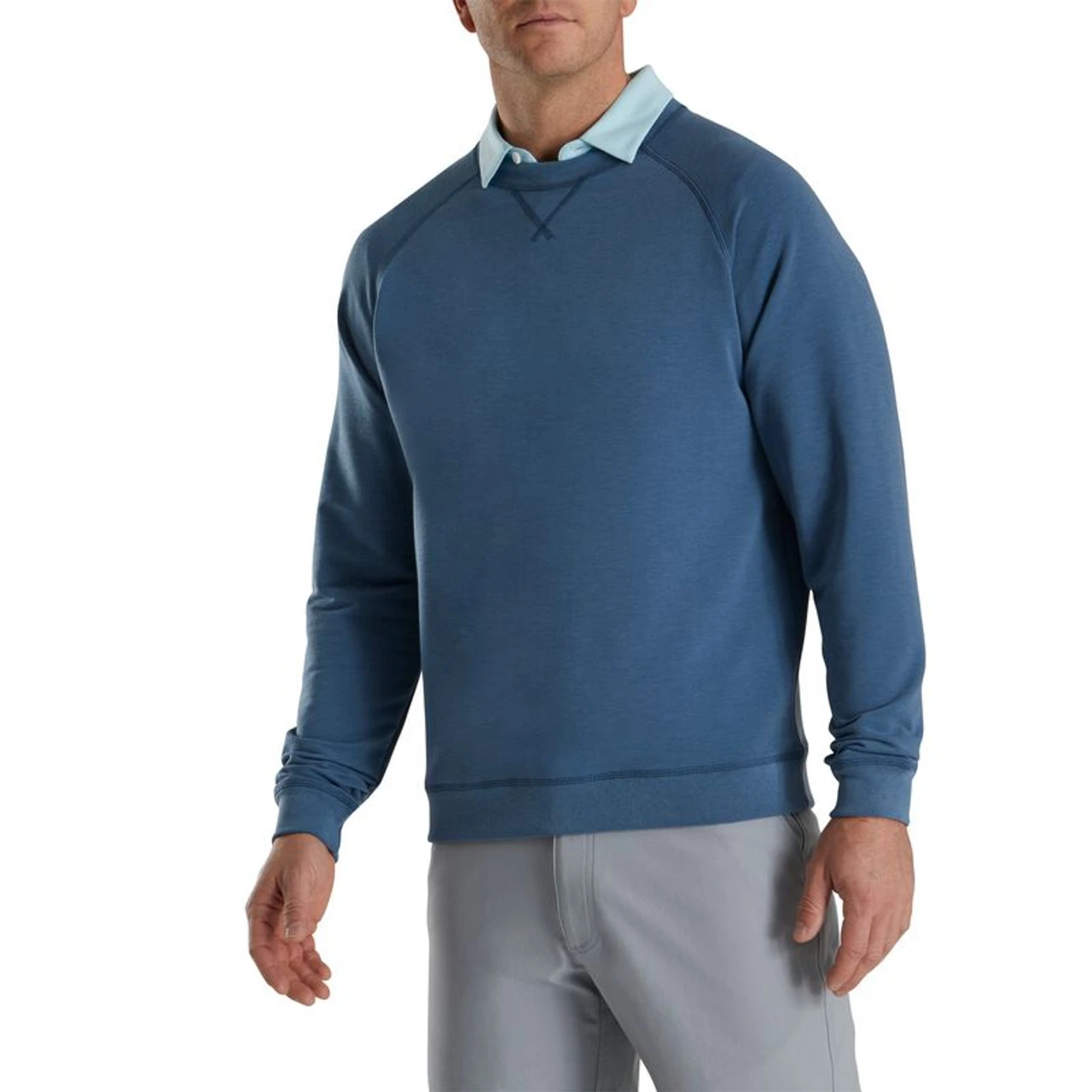 FootJoy Golf FootJoy Drirelease French Terry Crewneck 11 FootJoy Golf FootJoy Drirelease French Terry Crewneck - Image 9