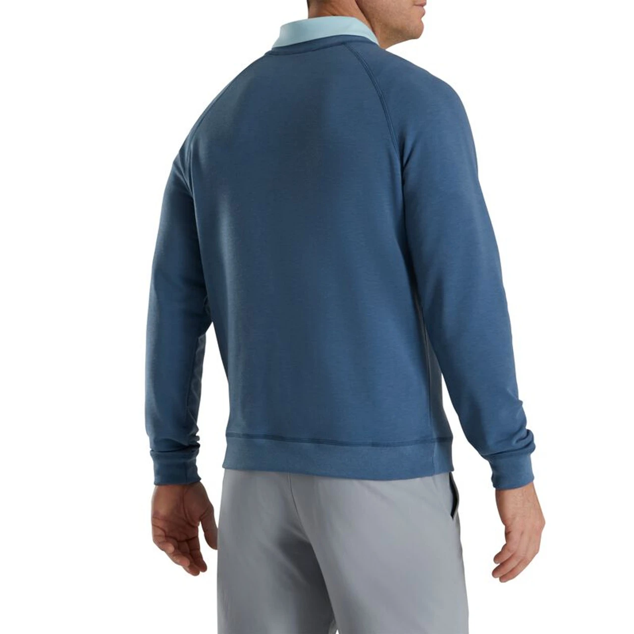 FootJoy Golf FootJoy Drirelease French Terry Crewneck 10 FootJoy Golf FootJoy Drirelease French Terry Crewneck - Image 8