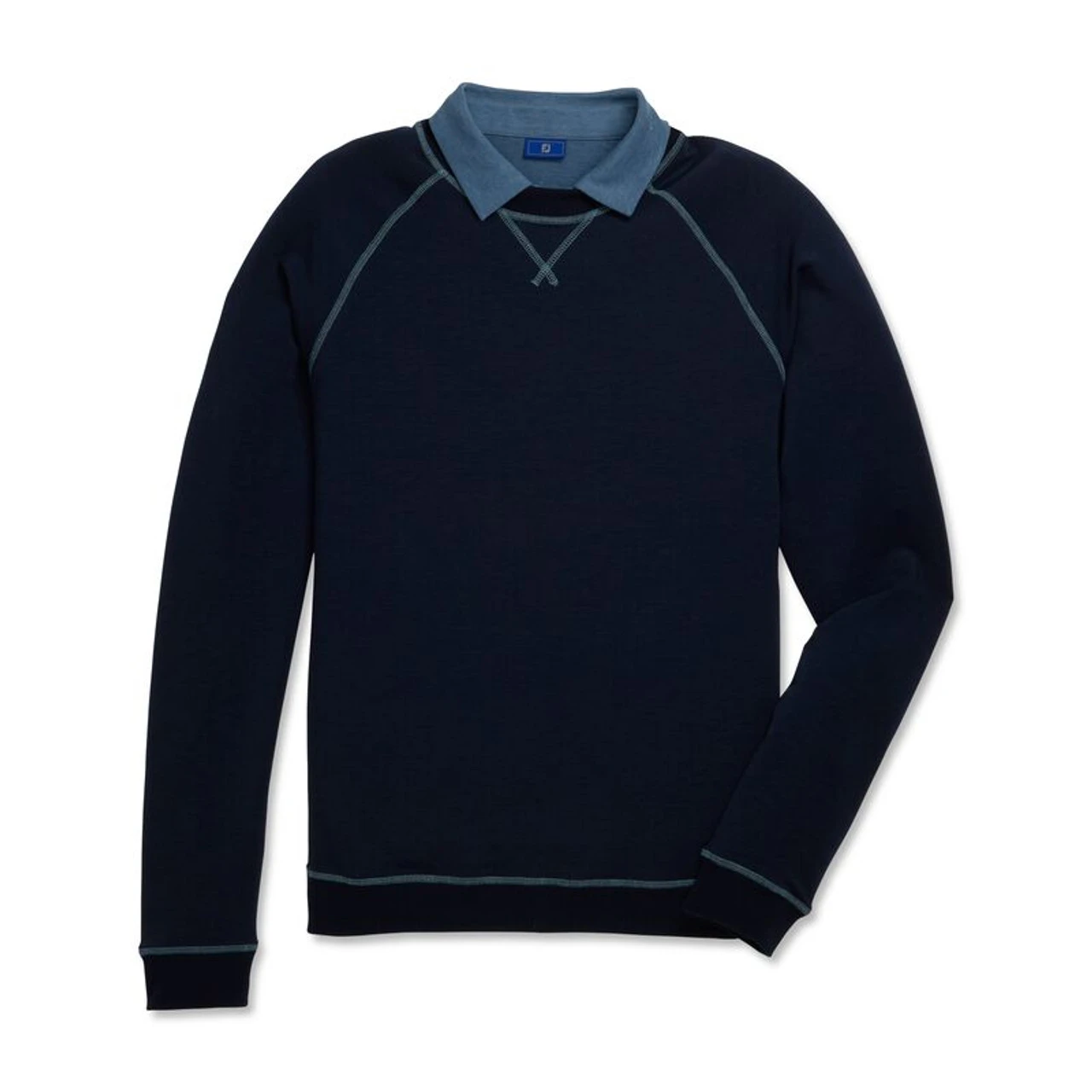 FootJoy Golf FootJoy Drirelease French Terry Crewneck 15 FootJoy Golf FootJoy Drirelease French Terry Crewneck - Image 13