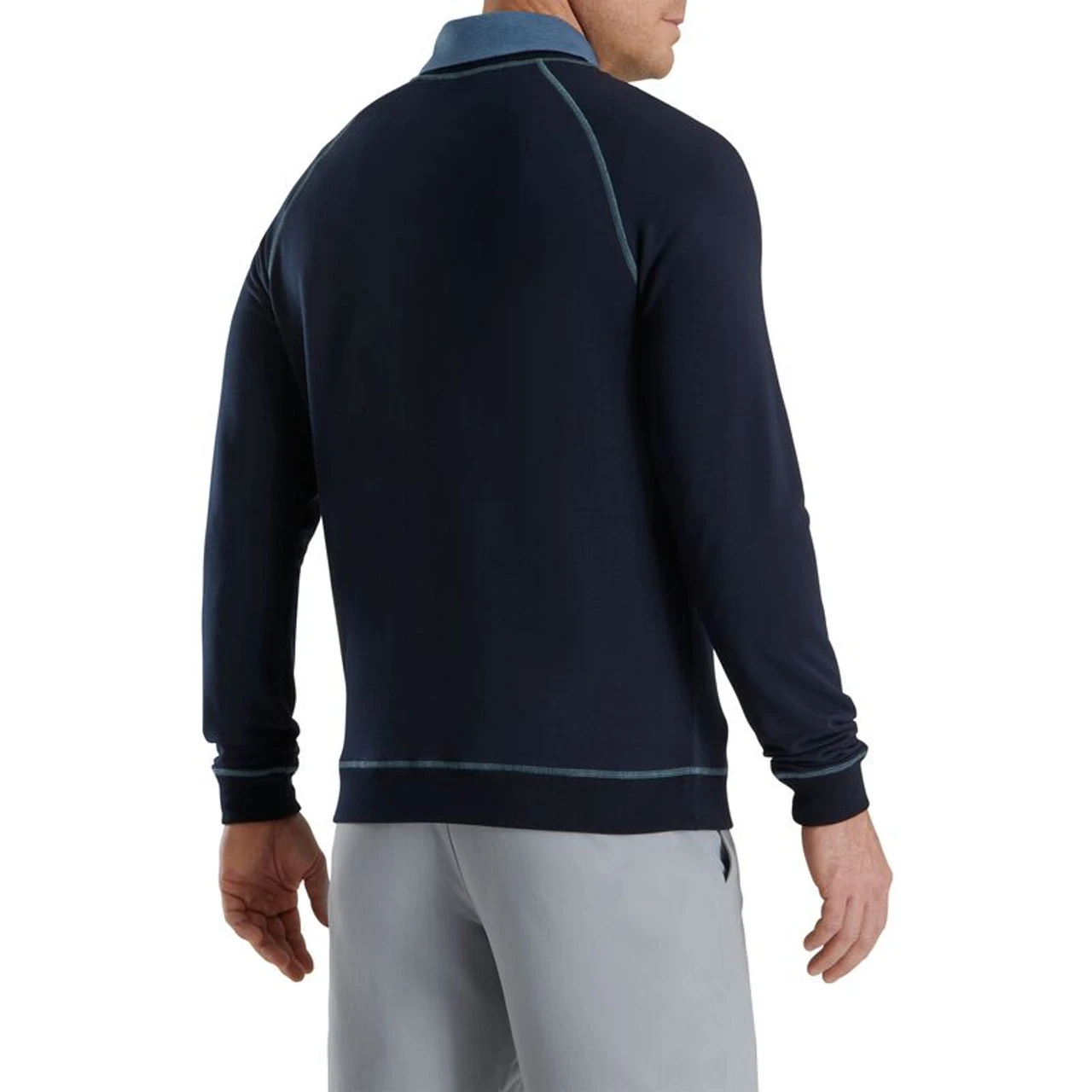 FootJoy Golf FootJoy Drirelease French Terry Crewneck 14 FootJoy Golf FootJoy Drirelease French Terry Crewneck - Image 12