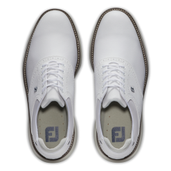 FootJoy Golf FootJoy FJ Traditions Saddle Golf Shoes -Brands Shop FootJoy FJ Traditions Saddle Golf Shoes WHT 57903 f 53324.1675894777