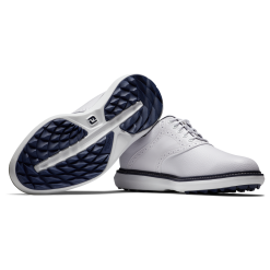 FootJoy Golf FootJoy FJ Traditions Spikeless Golf Shoes -Brands Shop FootJoy FJ Traditions Spikeless Golf Shoes WHT 57927 e 33120.1675977450