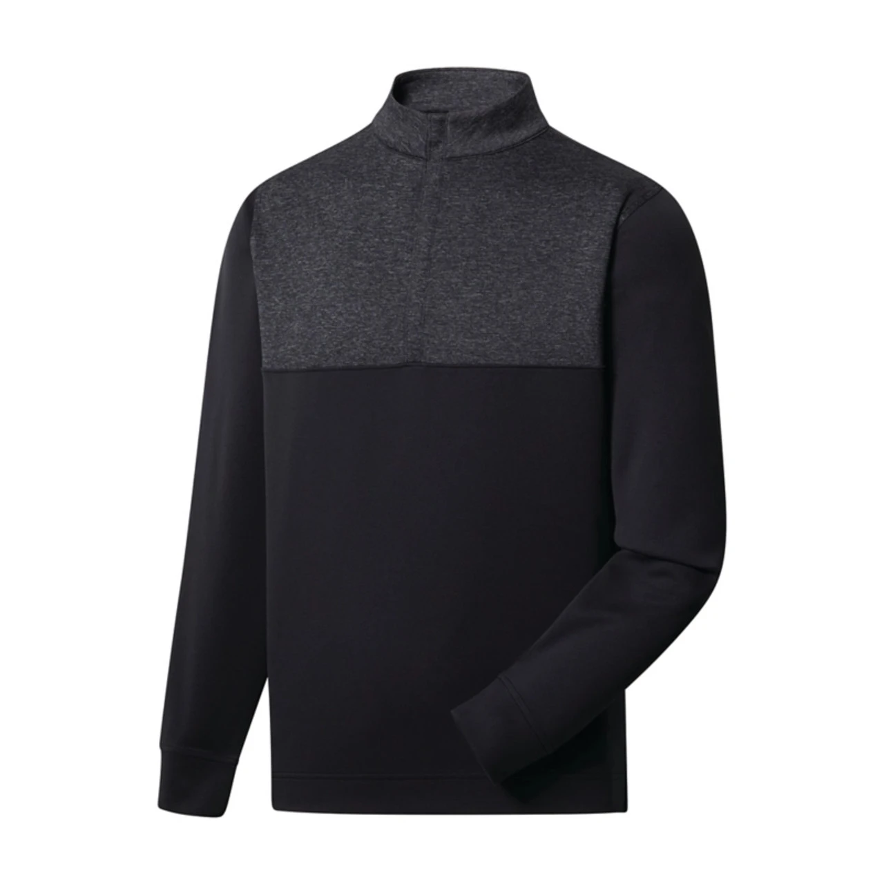 FootJoy Golf FootJoy Heather Yoke Half Zip Midlayer 4 FootJoy Golf FootJoy Heather Yoke Half Zip Midlayer - Image 2