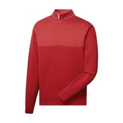 FootJoy Golf FootJoy Heather Yoke Half Zip Midlayer 13 FootJoy Golf FootJoy Heather Yoke Half Zip Midlayer -Brands Shop FootJoy Heather Yoke Half Zip Midlayer Crimson 86556.1671485868