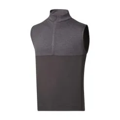 FootJoy Golf FootJoy Heather Yoke Half-Zip Vest -Brands Shop FootJoy Heather Yoke Half Zip Vest Charcoal 84241.1671488321