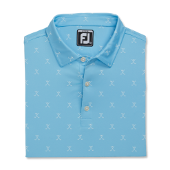 FootJoy Golf FootJoy Junior Golf Print Self Collar Polo -Brands Shop FootJoy Junior Golf Print Self Collar Polo LBb 36363.1670520098