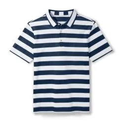 FootJoy Golf FootJoy Junior Rugby Stripe Self Collar Polo -Brands Shop FootJoy Junior Rugby Stripe Self Collar Polo NWa 43873.1675981471