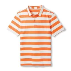 FootJoy Golf FootJoy Junior Rugby Stripe Self Collar Polo -Brands Shop FootJoy Junior Rugby Stripe Self Collar Polo OWa 44751.1675981471