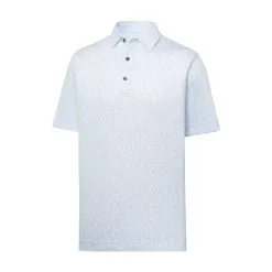 FootJoy Golf FootJoy Painted Floral Lisle Traditional Fit Polo -Brands Shop FootJoy Painted Floral Lisle Traditional Fit Polo Sky 64671.1675980007