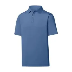 FootJoy Golf FootJoy Solid Lisle Self Collar Athletic Fit Polo -Brands Shop FootJoy Solid Lisle Self Collar Athletic Fit Polo Indigo 35314.1670266663