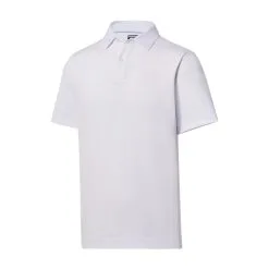 FootJoy Golf FootJoy Solid Lisle Self Collar Athletic Fit Polo -Brands Shop FootJoy Solid Lisle Self Collar Athletic Fit Polo White 32748.1670266612