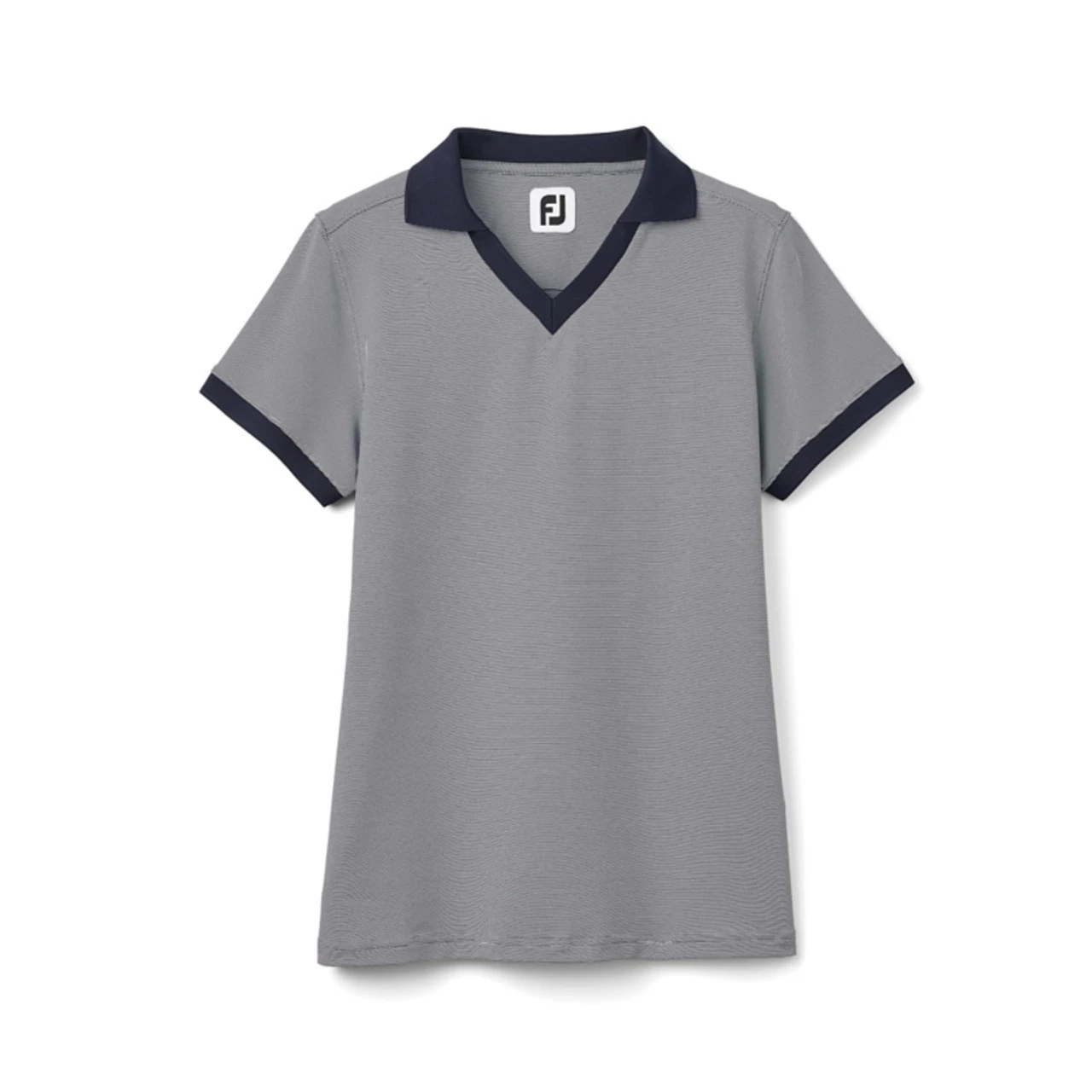 FootJoy Golf FootJoy Womens Stretch Lisle End On End Open Collar Shirt - Image 11