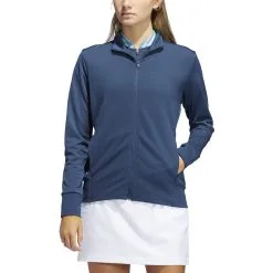 Adidas Golf Adidas Womens Textured Full Zip Jacket 2.0 -Brands Shop HA3394 00842.1678826093