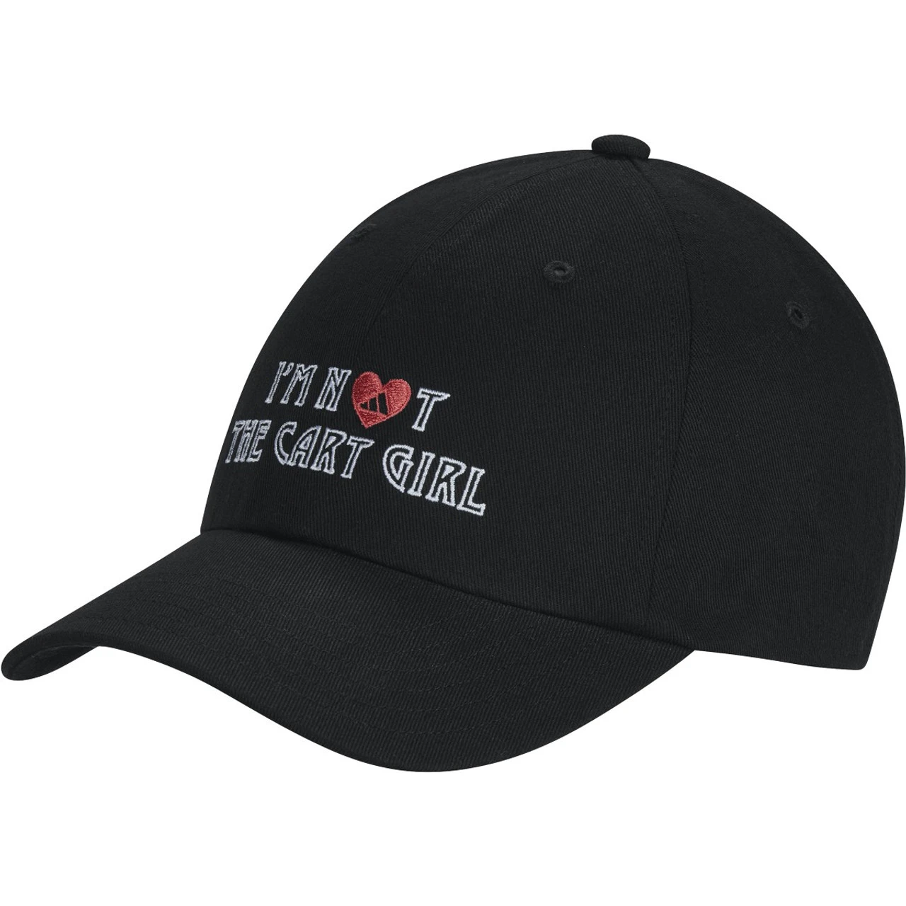 Adidas Golf Adidas Womens "I'm Not The Cart Girl" Hat 3 Adidas Golf Adidas Womens "I'm Not The Cart Girl" Hat