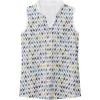 Adidas Golf Adidas Girls Heat.RDY Printed Sleeveless Polo