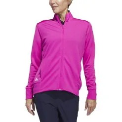 Adidas Golf Adidas Womens Textured Full Zip Jacket 2.0 -Brands Shop HS2470 48044.1678826185