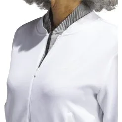 Adidas Golf Adidas Womens Knit Bomber Jacket -Brands Shop HS8975 03 35844.1679077761