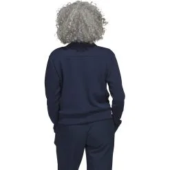 Adidas Golf Adidas Womens Knit Bomber Jacket -Brands Shop HS8977 01 55137.1679077761