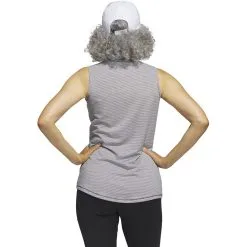 Adidas Golf Adidas Womens Two Color Ottoman Sleeveless Polo -Brands Shop HT1251 01 01402.1678917474